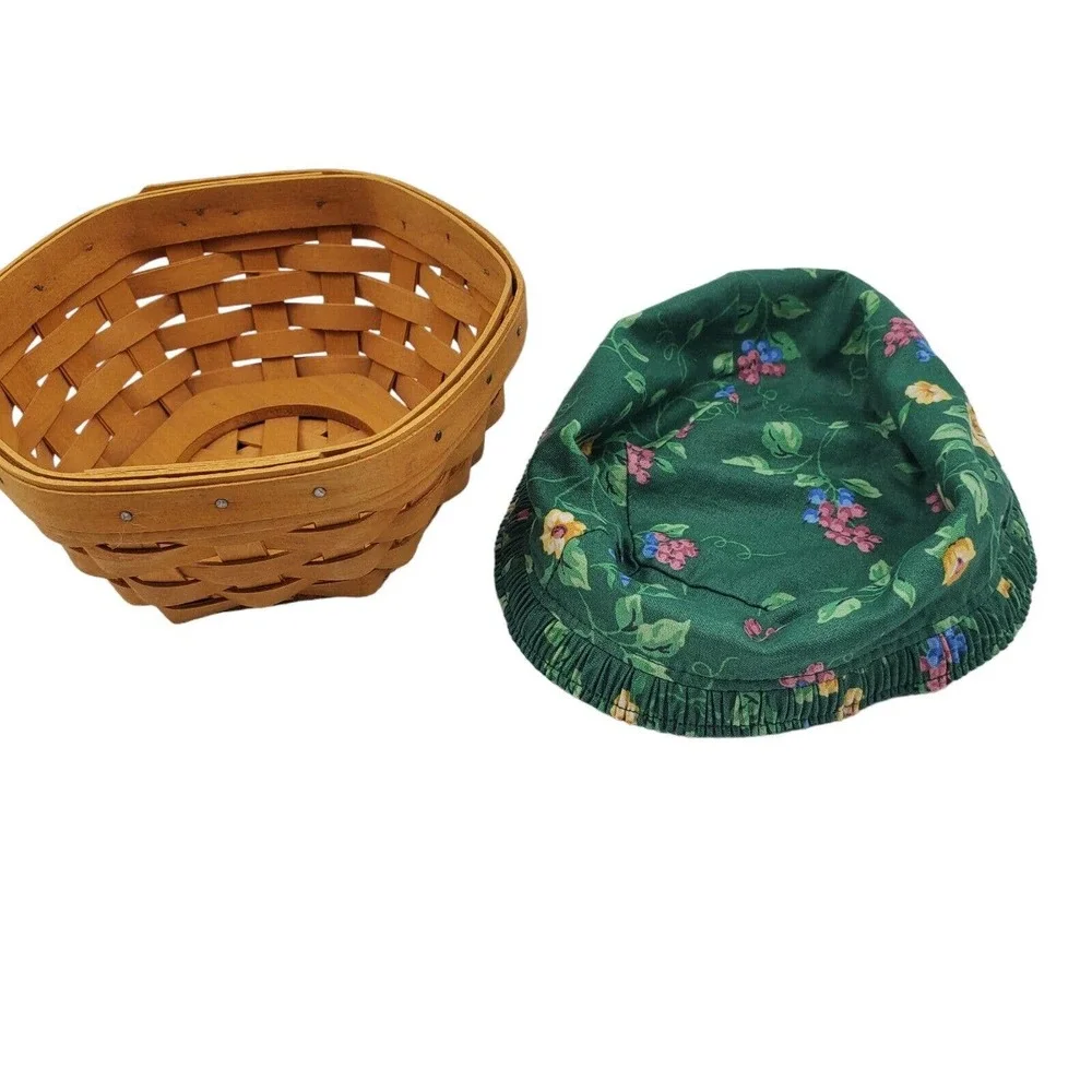 Longaberger 2004 Hexagonal Basket with Liner